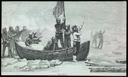 Image of Polaris Party Sights a Ship Off of Labrador, Engraving